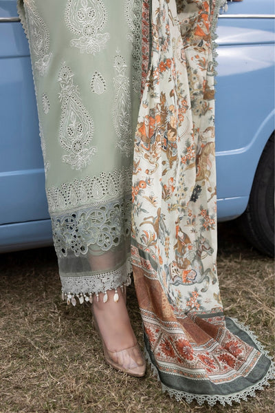 Ittehad | Embroidered Lawn | I-16 -  Ittehad Luxury - Original Designer Dress - House of Maryam
