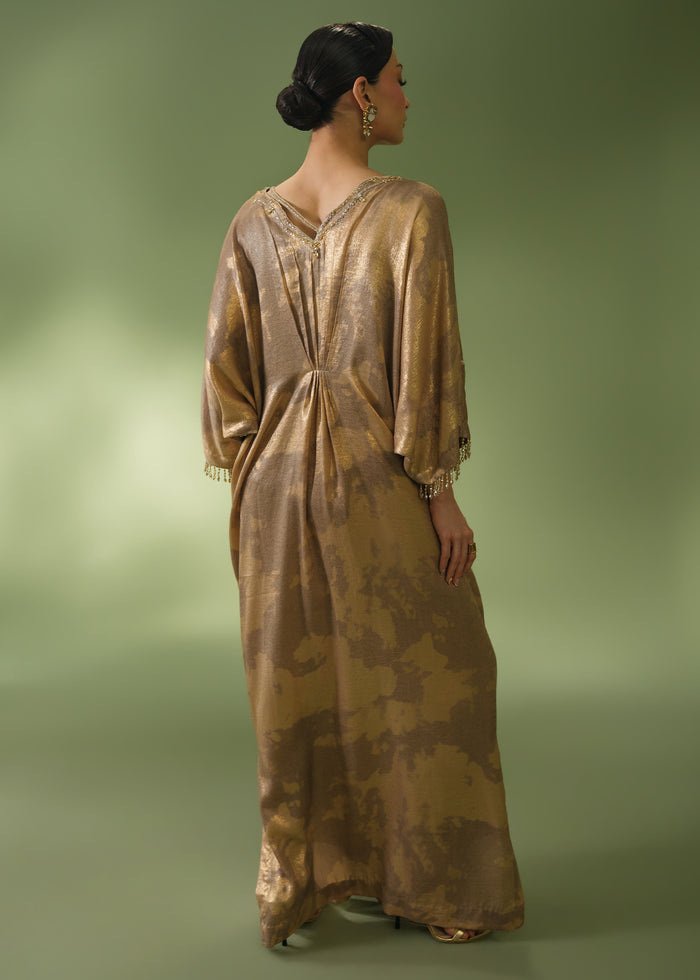 Jeem | Celestial Luxe Formals | ELIA BEIGE KAFTAN, image 2