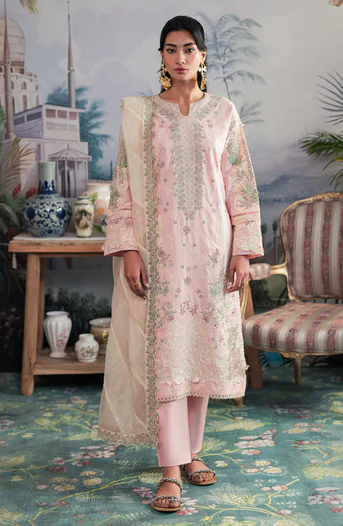 Emaan Adeel | Ayra Luxury Lawn 24 | AR-01 -  Emaan Adeel Luxury - Original Designer Dress - House of Maryam