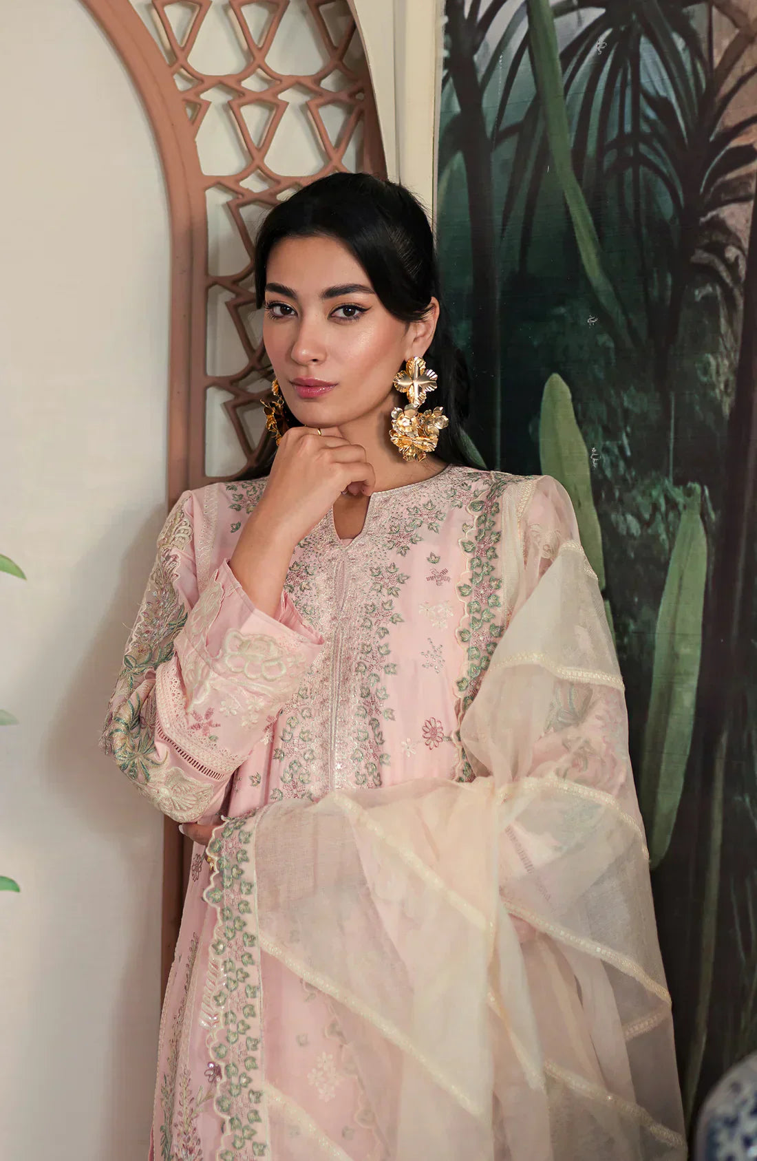 Emaan Adeel | Ayra Luxury Lawn 24 | AR-01 by Designer Emaan Adeel - House of Maryam - Pakistani Designer Ethnic Wear in {{ shop.shopifyCountryName }}