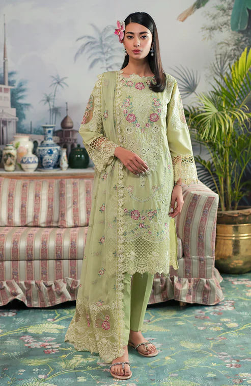 Emaan Adeel | Ayra Luxury Lawn 24 | AR-02 -  Emaan Adeel Luxury - Original Designer Dress - House of Maryam