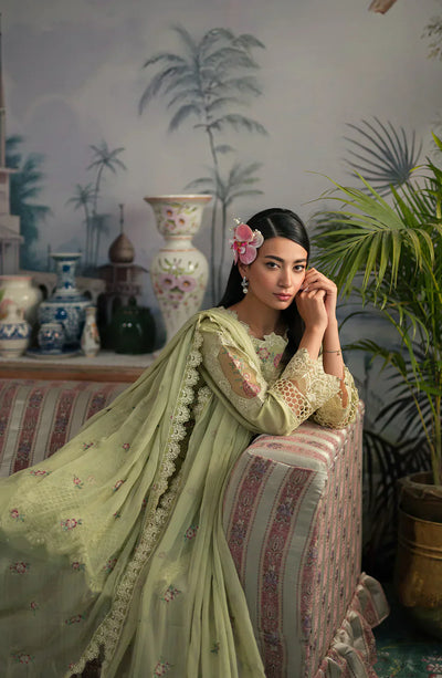 Emaan Adeel | Ayra Luxury Lawn 24 | AR-02 -  Emaan Adeel Luxury - Original Designer Dress - House of Maryam