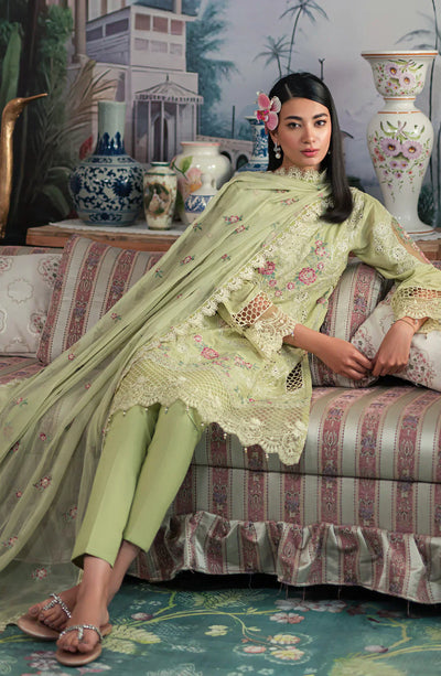 Emaan Adeel | Ayra Luxury Lawn 24 | AR-02 -  Emaan Adeel Luxury - Original Designer Dress - House of Maryam