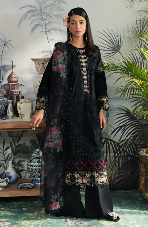 Emaan Adeel | Ayra Luxury Lawn 24 | AR-05 by Designer Emaan Adeel - House of Maryam - Pakistani Designer Ethnic Wear in {{ shop.shopifyCountryName }}