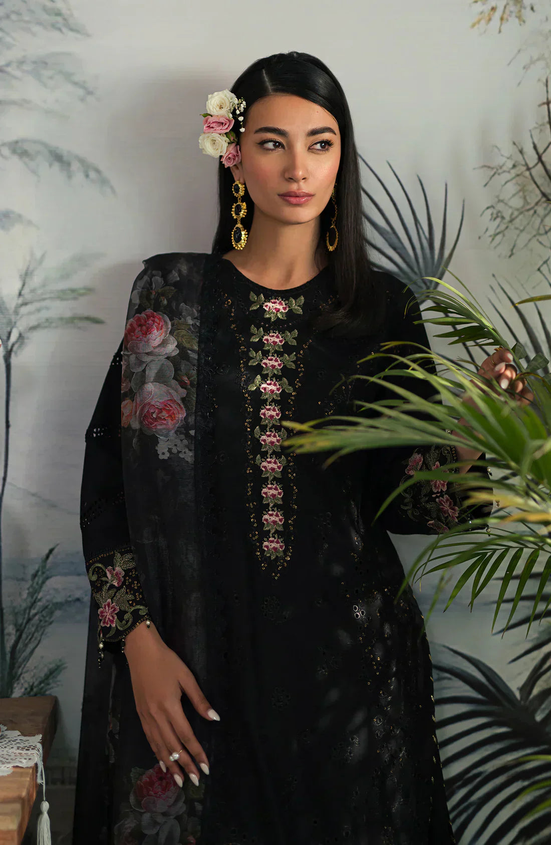 Emaan Adeel | Ayra Luxury Lawn 24 | AR-05 by Designer Emaan Adeel - House of Maryam - Pakistani Designer Ethnic Wear in {{ shop.shopifyCountryName }}