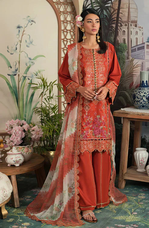Emaan Adeel | Ayra Luxury Lawn 24 | -  Emaan Adeel Luxury - Original Designer Dress - House of Maryam