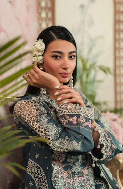 Emaan Adeel | Ayra Luxury Lawn 24 | AR-09 -  Emaan Adeel Luxury - Original Designer Dress - House of Maryam