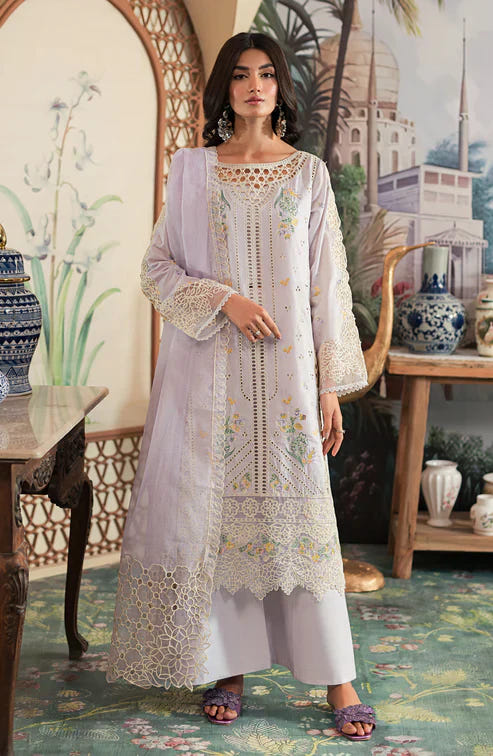 Emaan Adeel | Ayra Luxury Lawn 24 | AR-10 -  Emaan Adeel Luxury - Original Designer Dress - House of Maryam