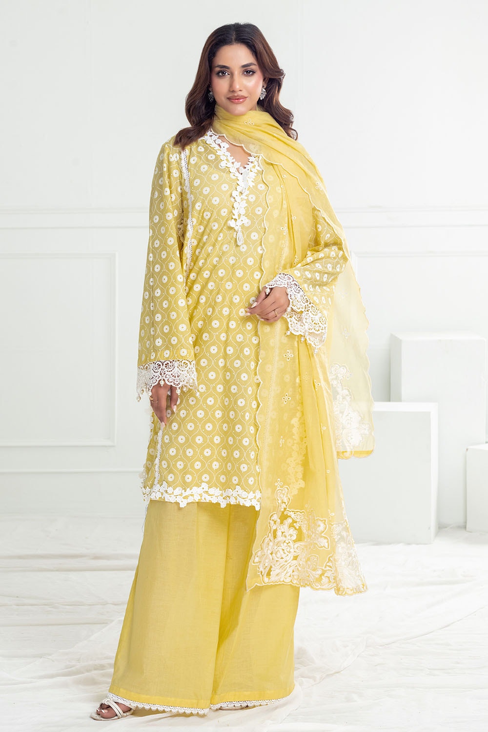 Gul Ahmed | Festive Capsule 25 | 52001 -  Gul Ahmed Ladies Clothes - Original Designer Dress - House of Maryam