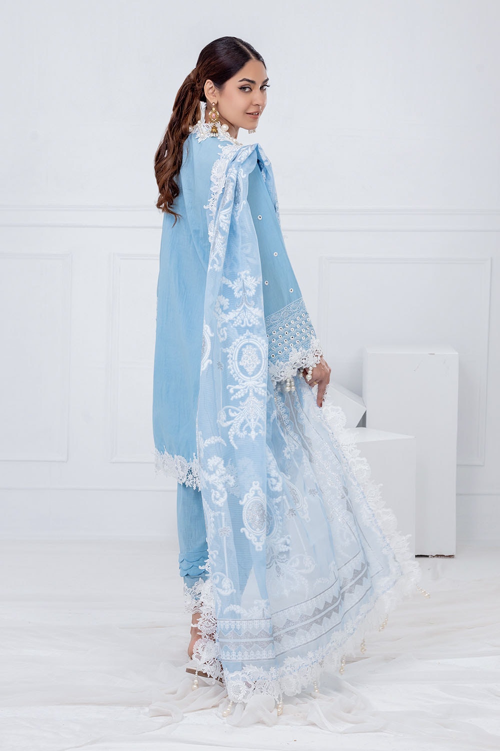 Gul Ahmed | Festive Eid 25 | FE-52012 -  Gul Ahmed Ladies Clothes - Original Designer Dress - House of Maryam