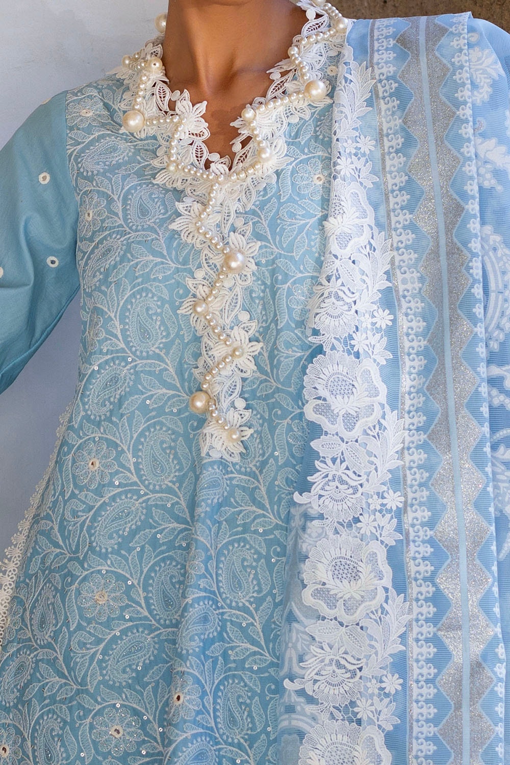 Gul Ahmed | Festive Eid 25 | FE-52012 -  Gul Ahmed Ladies Clothes - Original Designer Dress - House of Maryam
