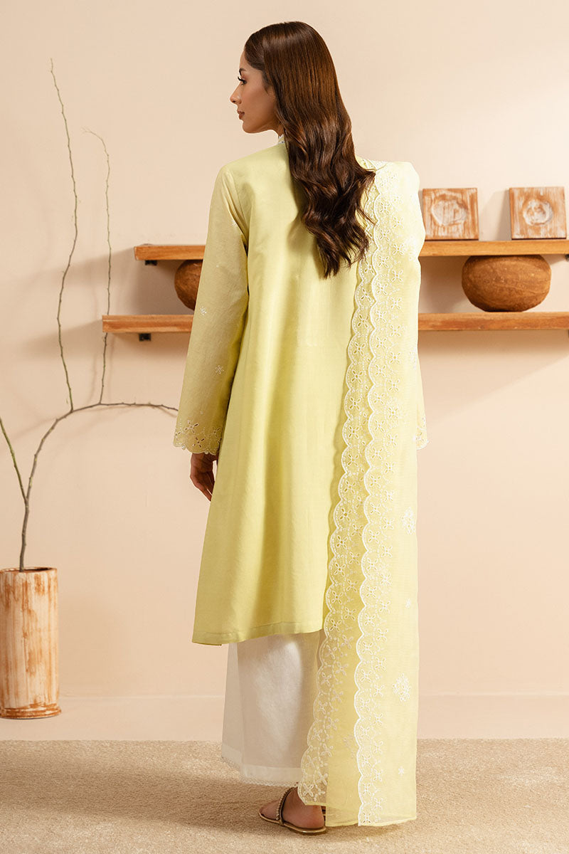 Cross Stitch | Exclusive Pret | Citrine Trinket-2PC (Shirt & Dupatta)-6