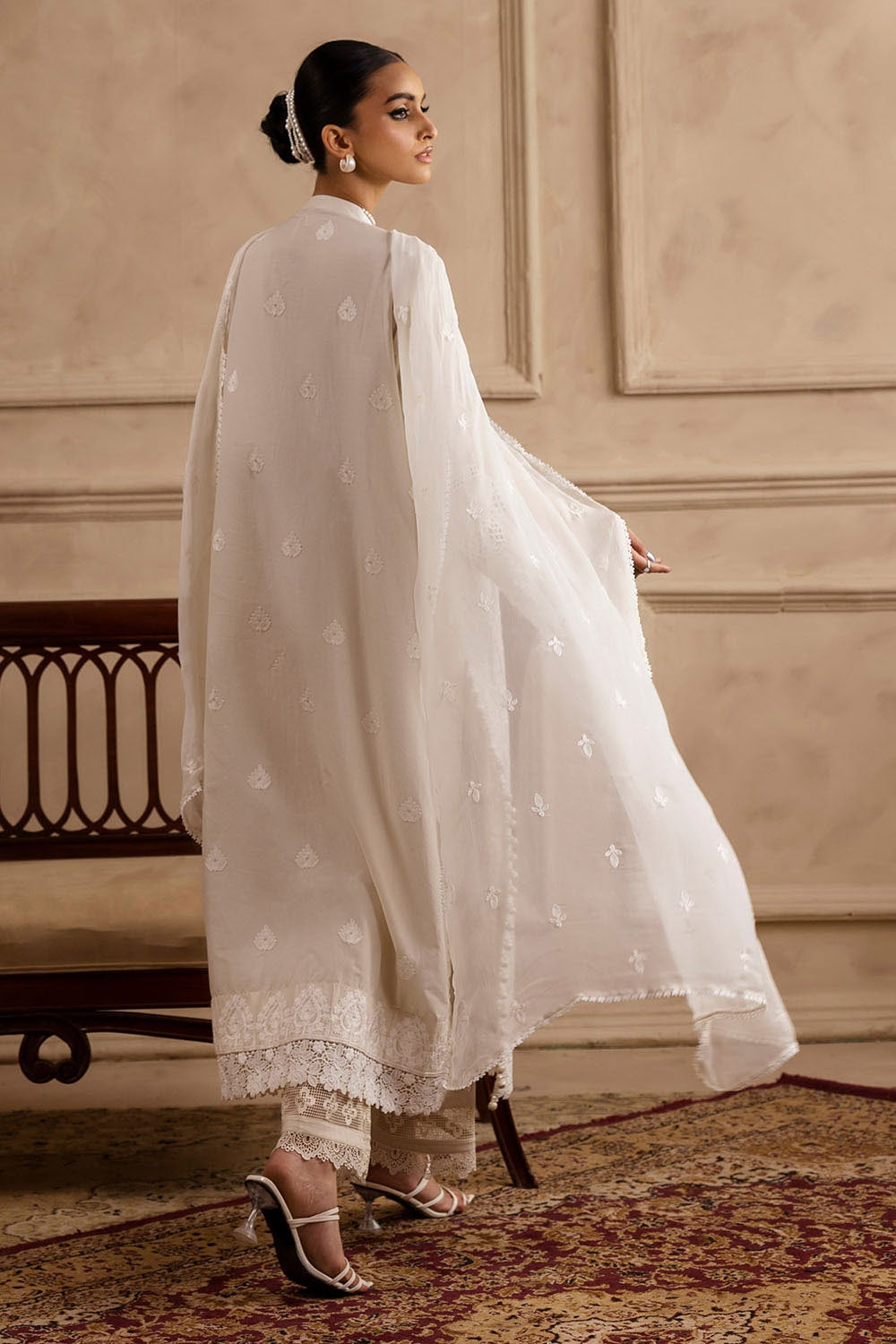 Gul Ahmed | Festive Eid 25 | PM-52055 -  Gul Ahmed Ladies Clothes - Original Designer Dress - House of Maryam