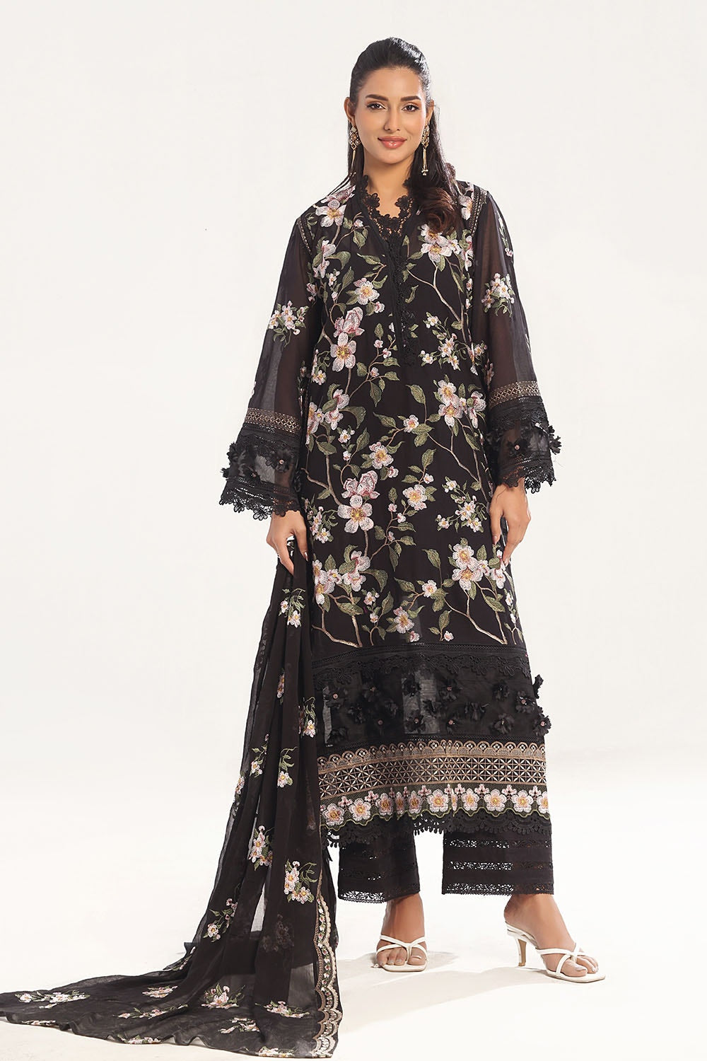 Gul Ahmed | Festive Eid 25 | LSV-52008 -  Gul Ahmed Ladies Clothes - Original Designer Dress - House of Maryam