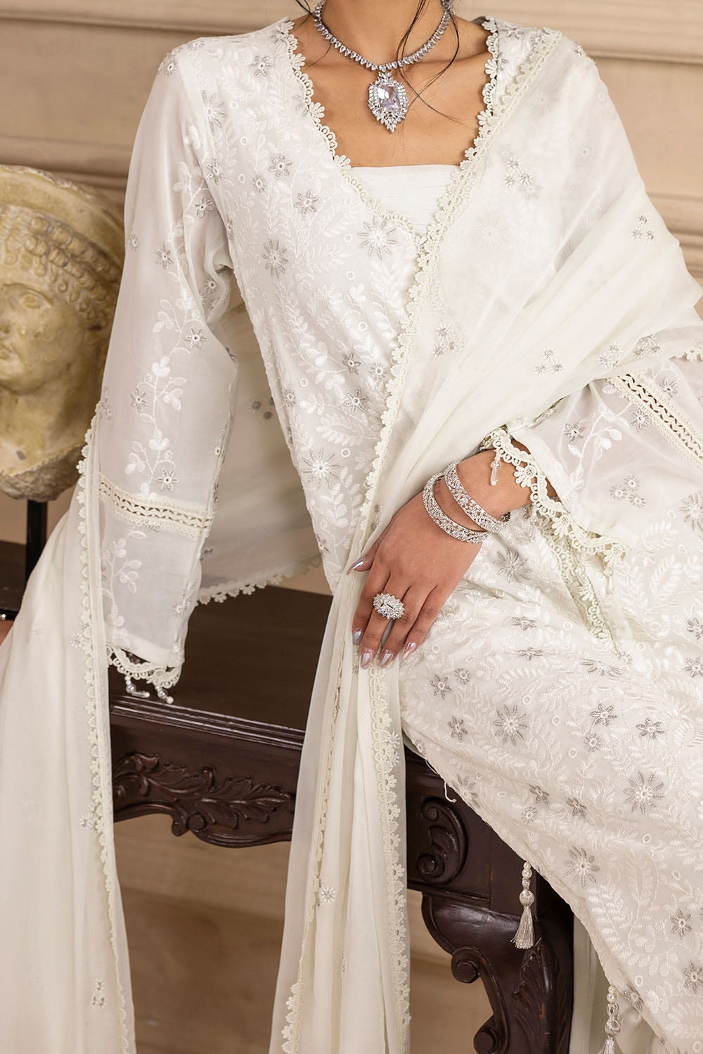Gul Ahmed | Festive Eid 25 | LSV-52017 -  Gul Ahmed Ladies Clothes - Original Designer Dress - House of Maryam