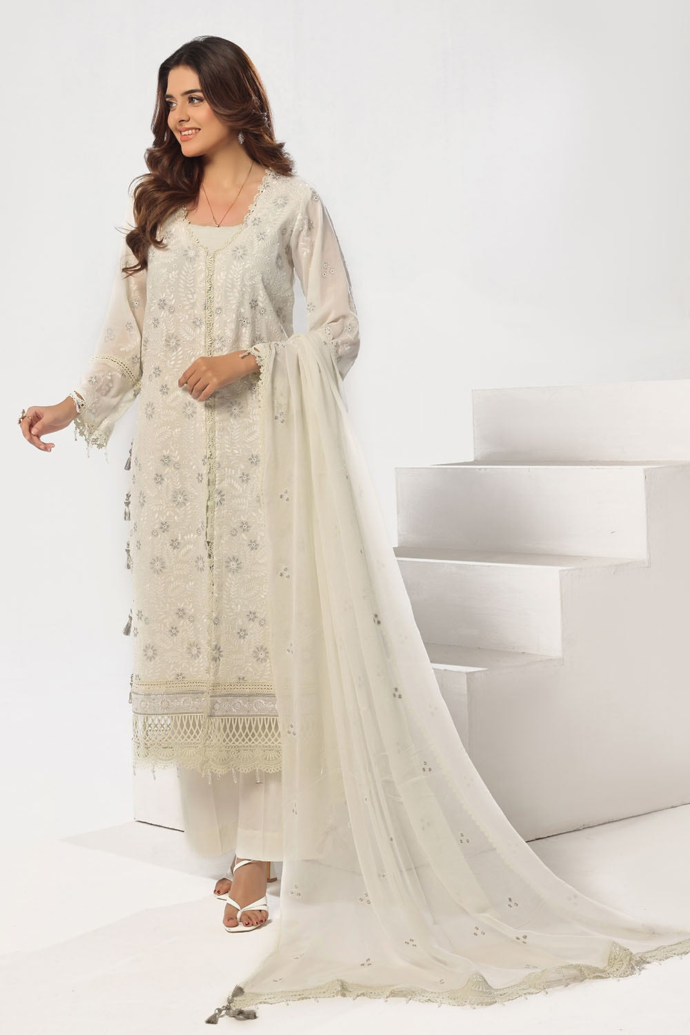 Gul Ahmed | Festive Eid 25 | LSV-52017 -  Gul Ahmed Ladies Clothes - Original Designer Dress - House of Maryam