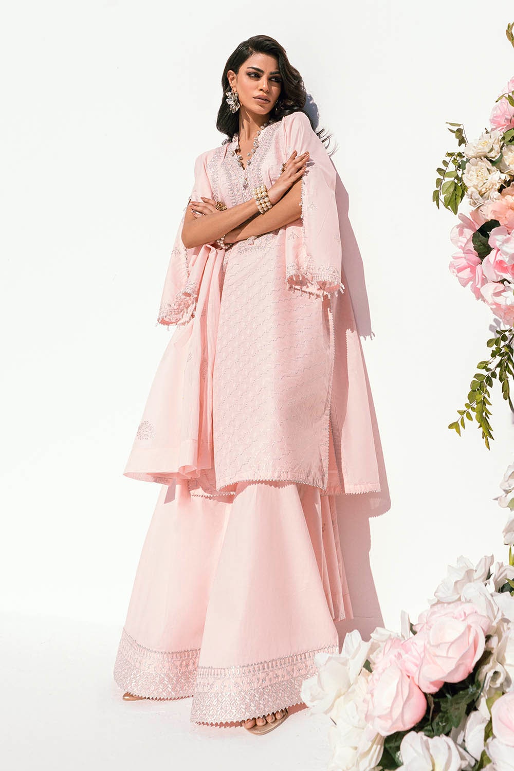 Gul Ahmed | Gul Nilofer 25 | DN-42042 -  Gul Ahmed Ladies Clothes - Original Designer Dress - House of Maryam