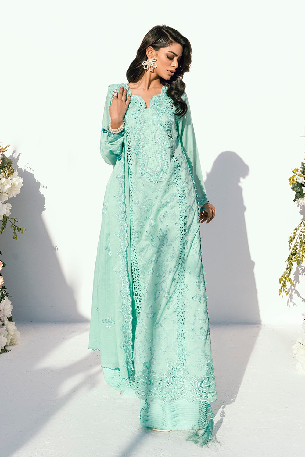 Gul Ahmed | Gul Nilofer 25 | DN-52013 -  Gul Ahmed Ladies Clothes - Original Designer Dress - House of Maryam