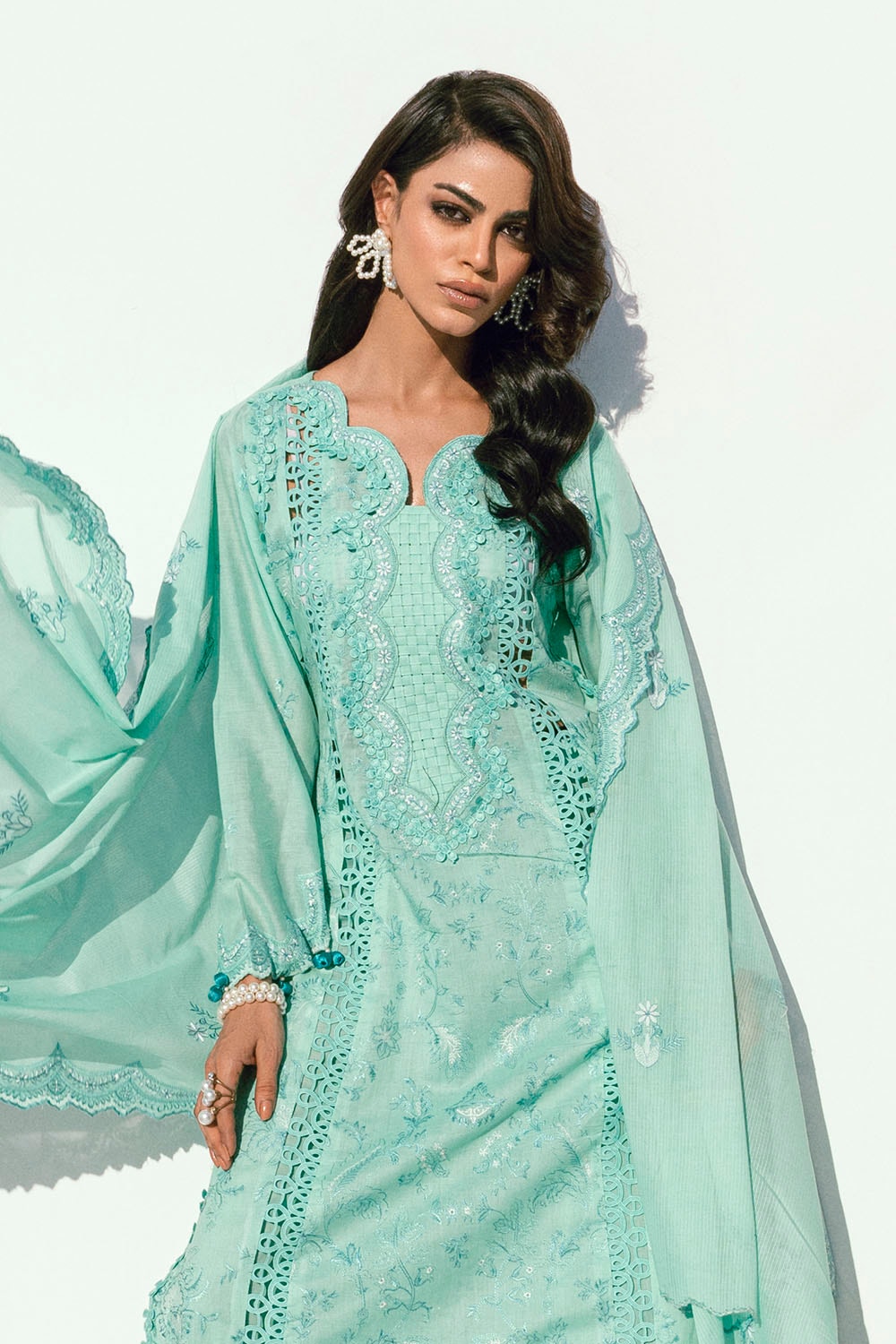Gul Ahmed | Gul Nilofer 25 | DN-52013 -  Gul Ahmed Ladies Clothes - Original Designer Dress - House of Maryam
