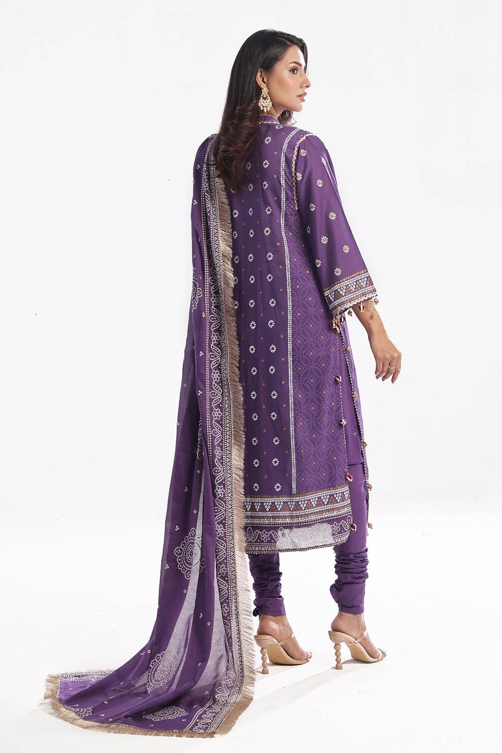Gul Ahmed | Chunri Lawn 25 | CL-52169 -  Gul Ahmed Ladies Clothes - Original Designer Dress - House of Maryam