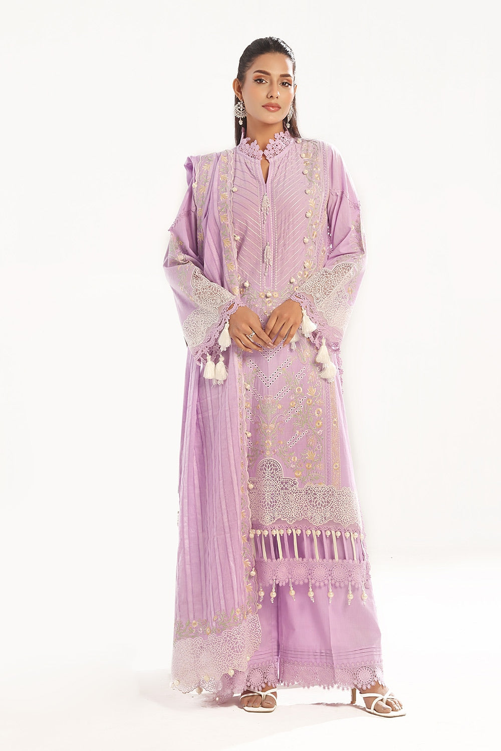 Gul Ahmed | Festive Eid 25 | PM-52034 -  Gul Ahmed Ladies Clothes - Original Designer Dress - House of Maryam