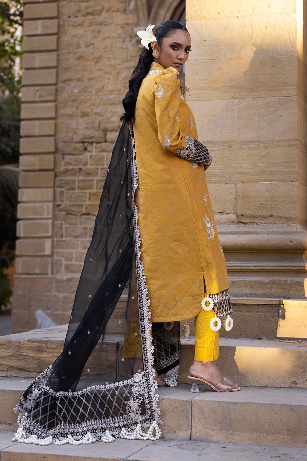 Gul Ahmed | Festive Eid 25 | FE-52001 -  Gul Ahmed Ladies Clothes - Original Designer Dress - House of Maryam