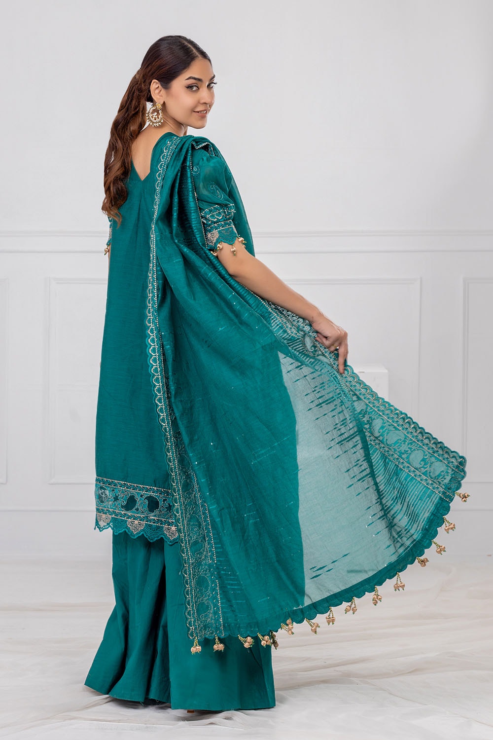 Gul Ahmed | Festive Eid 25 | FE-52032 -  Gul Ahmed Ladies Clothes - Original Designer Dress - House of Maryam