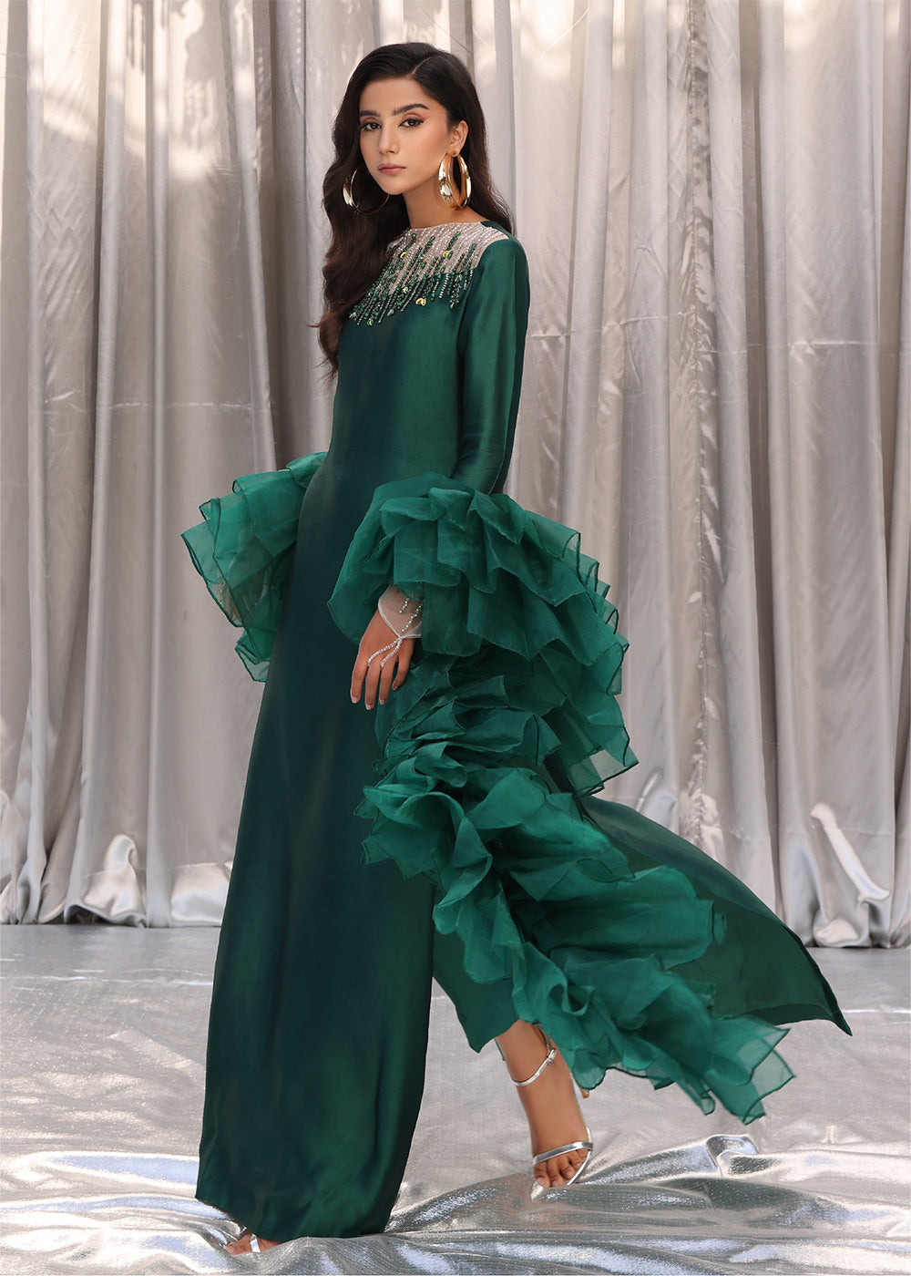 Musferah Saad | Moonlit Glam | Emerald Chic, image 5