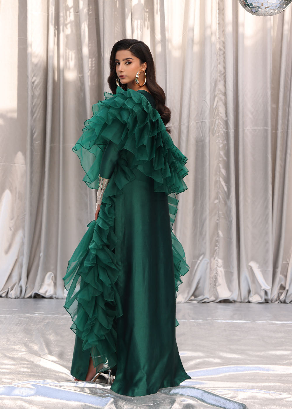 Musferah Saad | Moonlit Glam | Emerald Chic, image 2