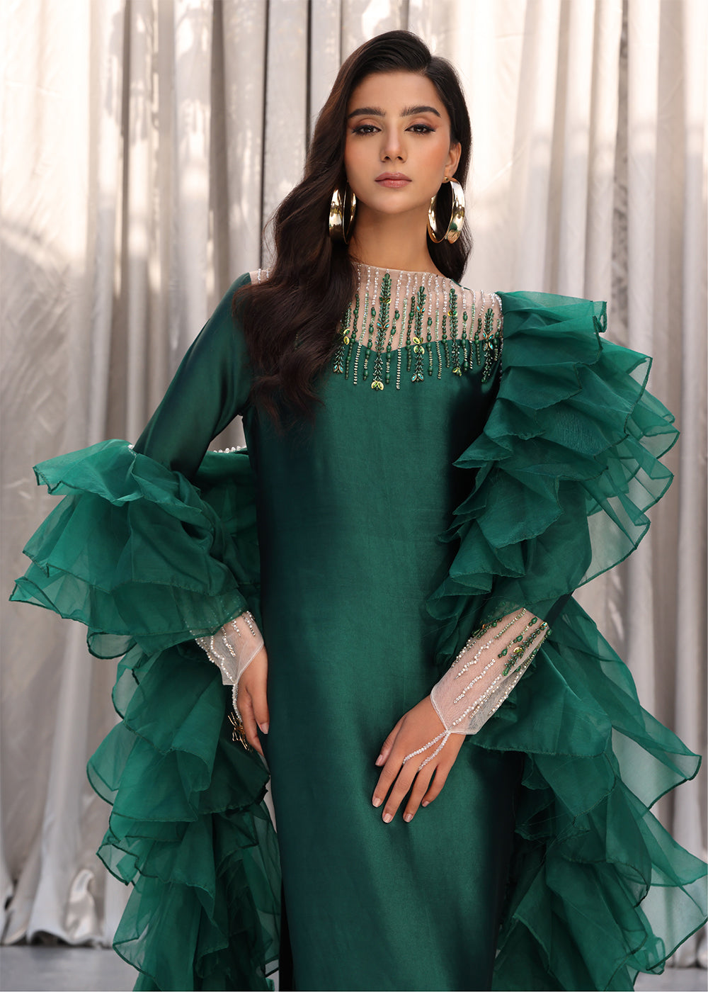 Musferah Saad | Moonlit Glam | Emerald Chic, image 3