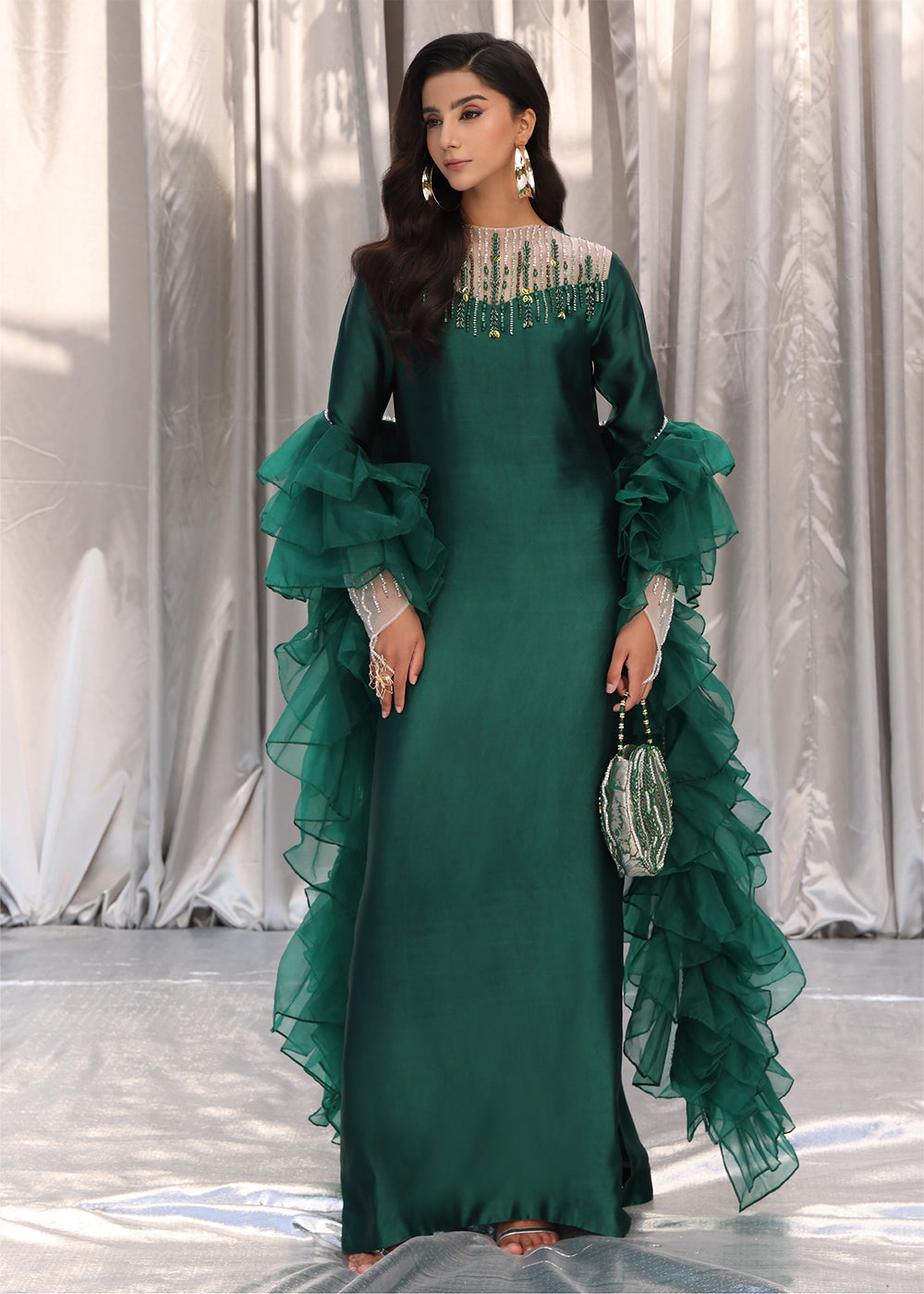 Musferah Saad | Moonlit Glam | Emerald Chic, image 4