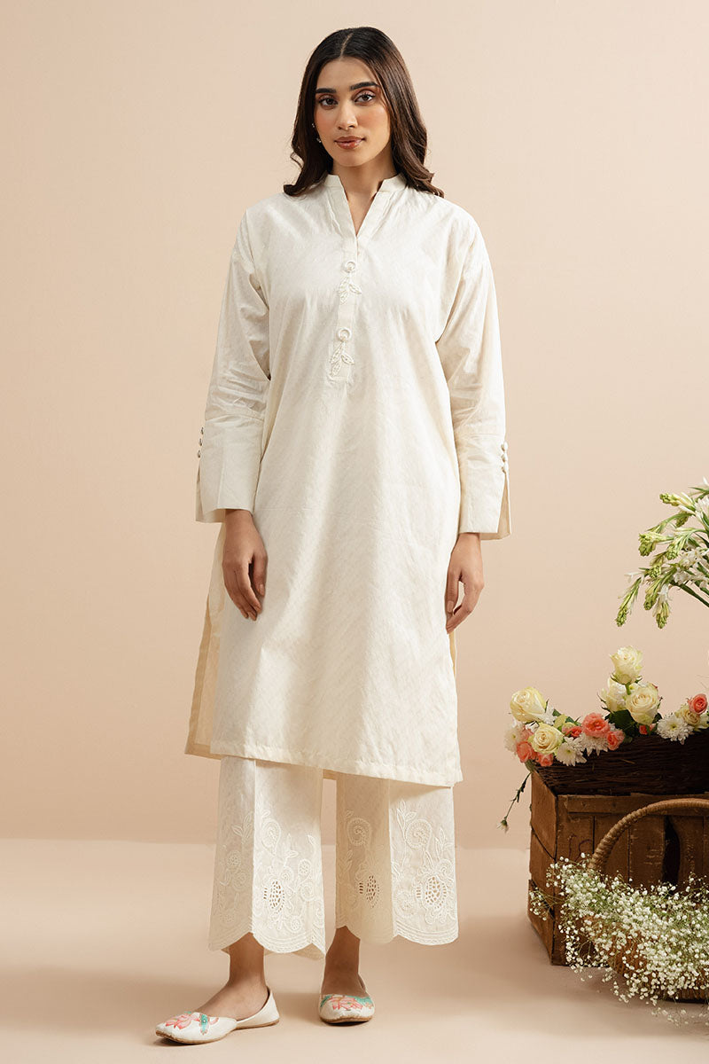 Cross Stitch | Basic Pret | Whispering Dove-2 PC (Shirt & Trouser)