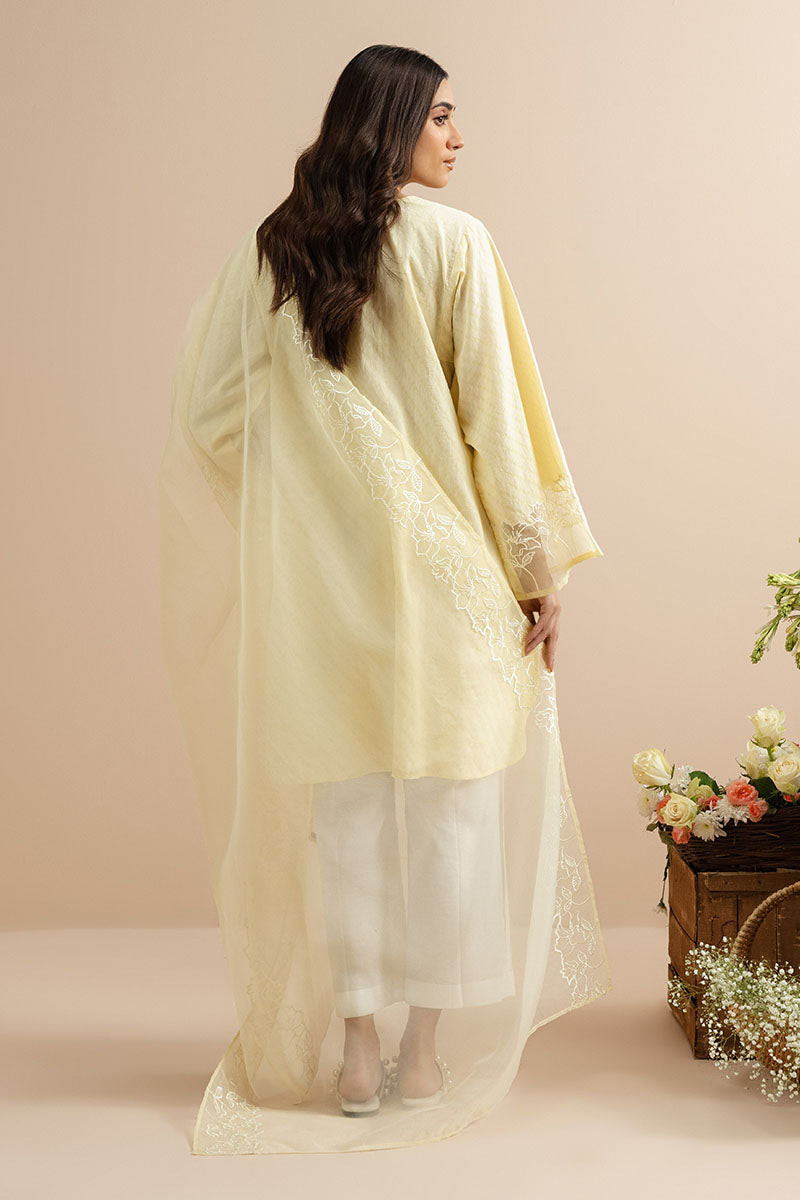 Cross Stitch | Basic Pret | Sunshine Dazzle-2PC (Shirt & Dupatta), image 6