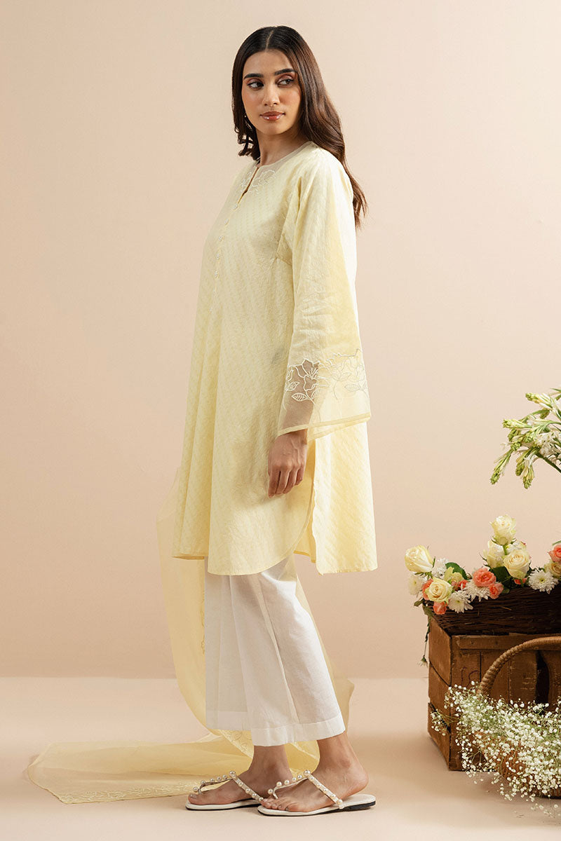 Cross Stitch | Basic Pret | Sunshine Dazzle-2PC (Shirt & Dupatta), image 5