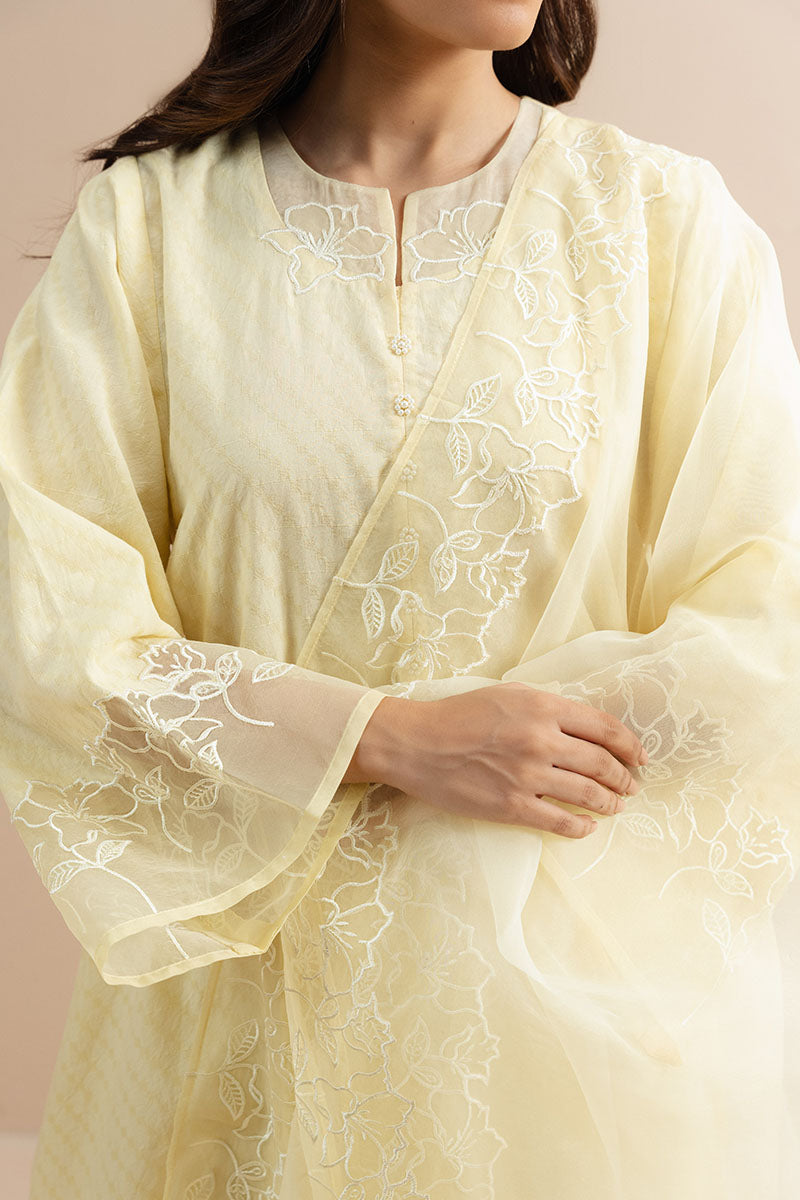 Cross Stitch | Basic Pret | Sunshine Dazzle-2PC (Shirt & Dupatta), image 2