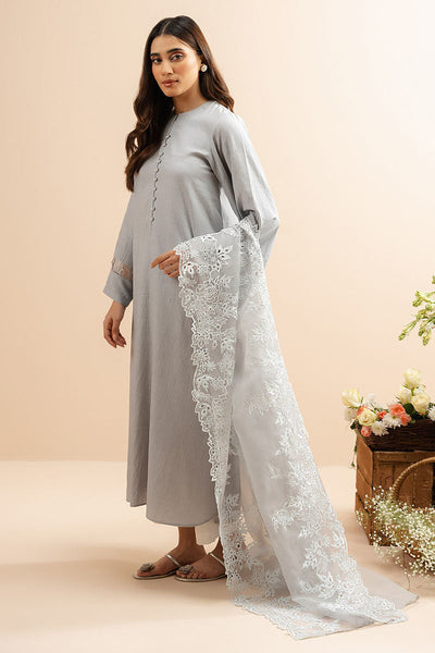 Cross Stitch | Basic Pret | Vived Sky-2PC (Shirt & Dupatta)