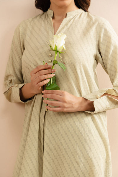 Cross Stitch | Basic Pret | Mystic Lagoon-2 PC (Shirt & Trouser)