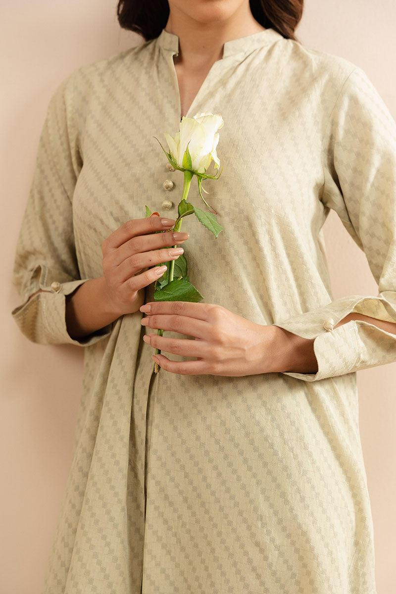 Cross Stitch | Basic Pret | Mystic Lagoon-2 PC (Shirt & Trouser)-2