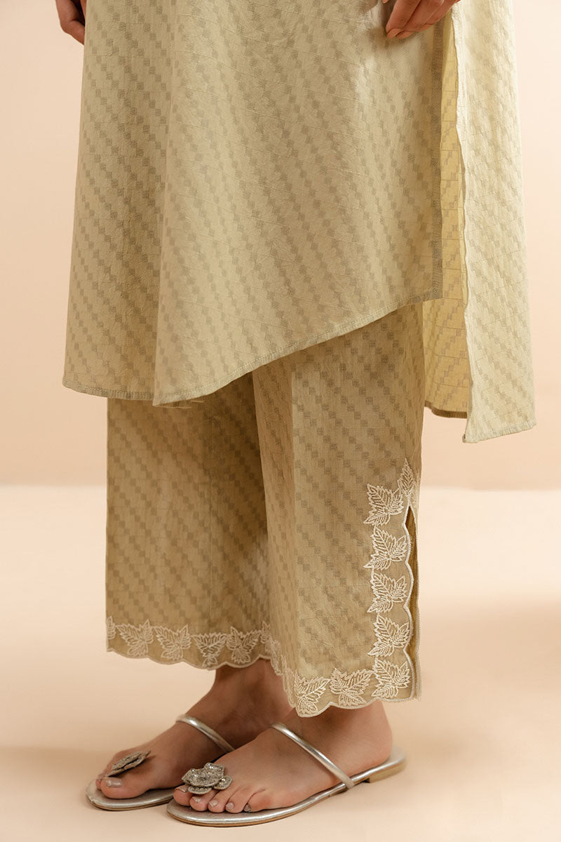 Cross Stitch | Basic Pret | Mystic Lagoon-2 PC (Shirt & Trouser)-3