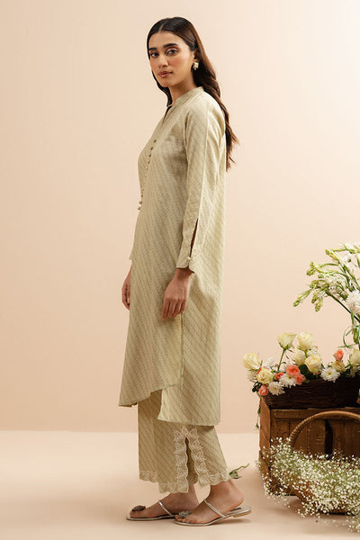Cross Stitch | Basic Pret | Mystic Lagoon-2 PC (Shirt & Trouser)