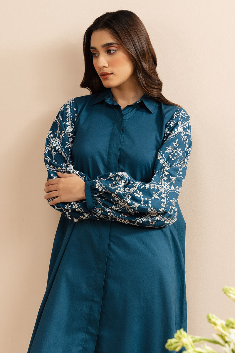 Cross Stitch | Basic Pret | Cerulean Dream Dyed Lawn Shirt