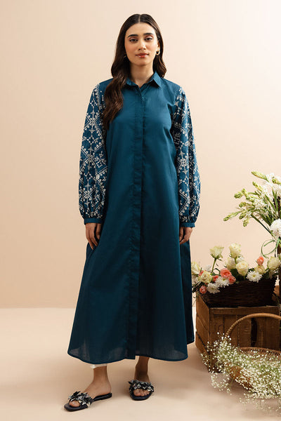 Cross Stitch | Basic Pret | Cerulean Dream Dyed Lawn Shirt