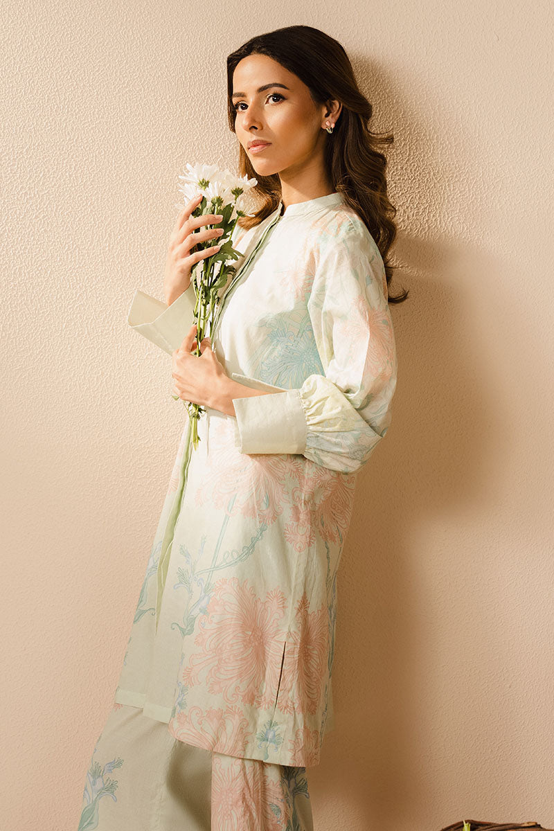 Cross Stitch | Basic Pret | Desert Sage-2PC (Shirt & Trouser), image 6