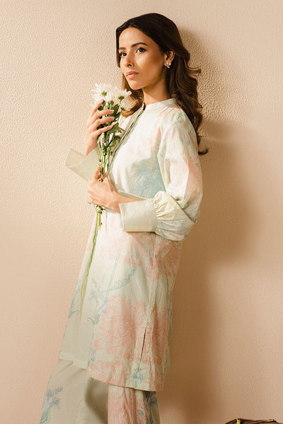 Cross Stitch | Basic Pret | Desert Sage-2PC (Shirt & Trouser)