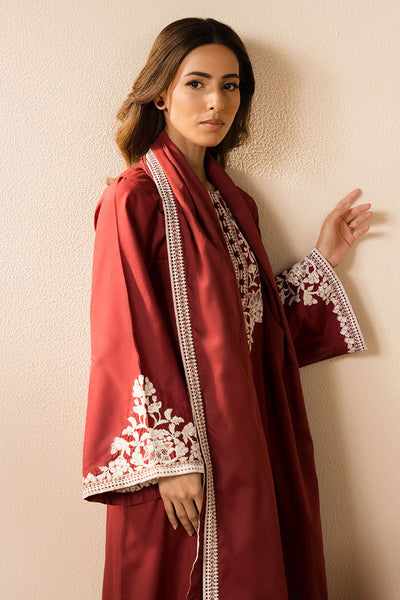 Cross Stitch | Basic Pret | Ruby Radiance-2PC (Shirt & Dupatta)
