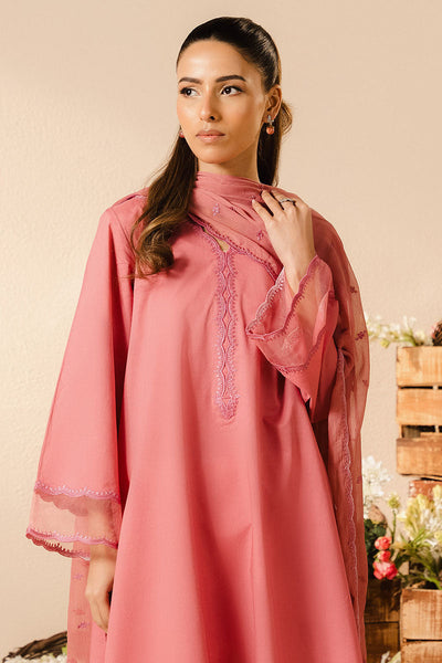 Cross Stitch | Basic Pret | Petal Haze-2PC (Shirt & Dupatta)