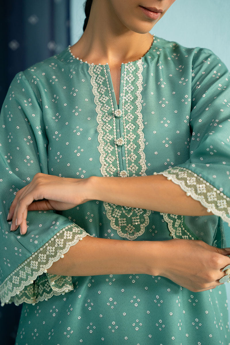 Cross Stitch | Basic Pret | Ivy Jade-2PC (Shirt & Trouser), image 2