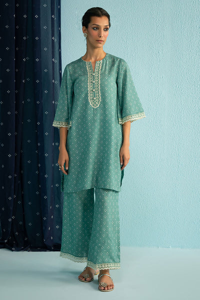 Cross Stitch | Basic Pret | Ivy Jade-2PC (Shirt & Trouser)