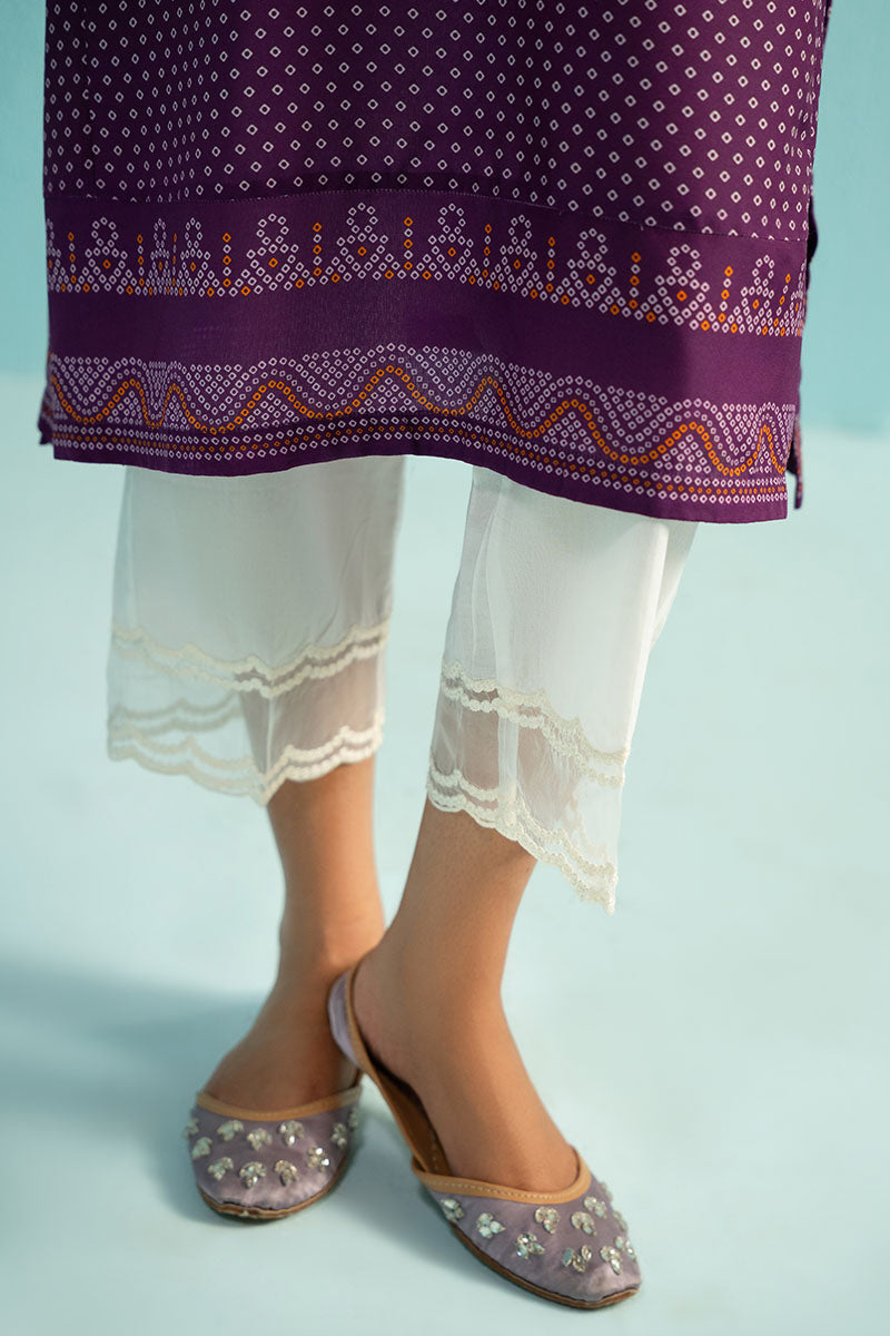 Cross Stitch | Basic Pret | Purple Glam Printed Lawn Shirt, image 3