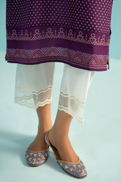 Cross Stitch | Basic Pret | Purple Glam Printed Lawn Shirt